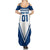 Finland Hockey 2024 Family Matching Summer Maxi Dress and Hawaiian Shirt Come on Leijonat - Wonder Print Shop