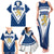 Finland Hockey 2024 Family Matching Tank Maxi Dress and Hawaiian Shirt Come on Leijonat - Wonder Print Shop