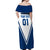 Finland Hockey 2024 Off Shoulder Maxi Dress Come on Leijonat - Wonder Print Shop