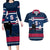 USA Hockey 2024 Couples Matching Long Sleeve Bodycon Dress and Hawaiian Shirt Go Team USA - Wonder Print Shop