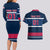 USA Hockey 2024 Couples Matching Long Sleeve Bodycon Dress and Hawaiian Shirt Go Team USA - Wonder Print Shop