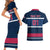 USA Hockey 2024 Couples Matching Short Sleeve Bodycon Dress and Hawaiian Shirt Go Team USA - Wonder Print Shop