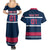 USA Hockey 2024 Couples Matching Summer Maxi Dress and Hawaiian Shirt Go Team USA - Wonder Print Shop