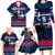 USA Hockey 2024 Family Matching Long Sleeve Bodycon Dress and Hawaiian Shirt Go Team USA - Wonder Print Shop