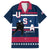 USA Hockey 2024 Family Matching Long Sleeve Bodycon Dress and Hawaiian Shirt Go Team USA - Wonder Print Shop