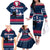 USA Hockey 2024 Family Matching Off The Shoulder Long Sleeve Dress and Hawaiian Shirt Go Team USA - Wonder Print Shop