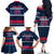 USA Hockey 2024 Family Matching Off The Shoulder Long Sleeve Dress and Hawaiian Shirt Go Team USA - Wonder Print Shop