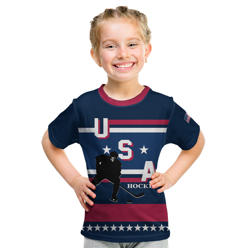 USA Hockey 2024 Kid T Shirt Go Team USA