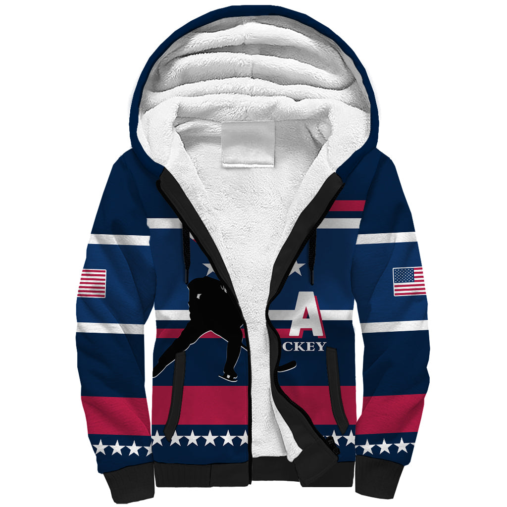 USA Hockey 2024 Sherpa Hoodie Go Team USA