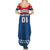 Czech Hockey 2024 Summer Maxi Dress Come on Czechia