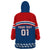 Czech Hockey 2024 Wearable Blanket Hoodie Come on Czechia