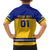 Sweden Hockey 2024 Family Matching Long Sleeve Bodycon Dress and Hawaiian Shirt Tre Kronor Come on - Wonder Print Shop