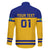 Sweden Hockey 2024 Family Matching Long Sleeve Bodycon Dress and Hawaiian Shirt Tre Kronor Come on - Wonder Print Shop