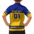 Sweden Hockey 2024 Family Matching Short Sleeve Bodycon Dress and Hawaiian Shirt Tre Kronor Come on - Wonder Print Shop