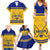 Sweden Hockey 2024 Family Matching Summer Maxi Dress and Hawaiian Shirt Tre Kronor Come on - Wonder Print Shop