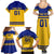 Sweden Hockey 2024 Family Matching Summer Maxi Dress and Hawaiian Shirt Tre Kronor Come on - Wonder Print Shop