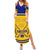 Sweden Hockey 2024 Family Matching Summer Maxi Dress and Hawaiian Shirt Tre Kronor Come on - Wonder Print Shop