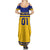 Sweden Hockey 2024 Family Matching Summer Maxi Dress and Hawaiian Shirt Tre Kronor Come on - Wonder Print Shop