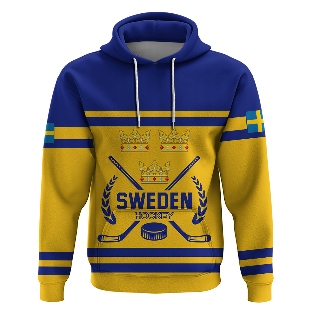 Sweden Hockey 2024 Hoodie Tre Kronor Come on - Wonder Print Shop