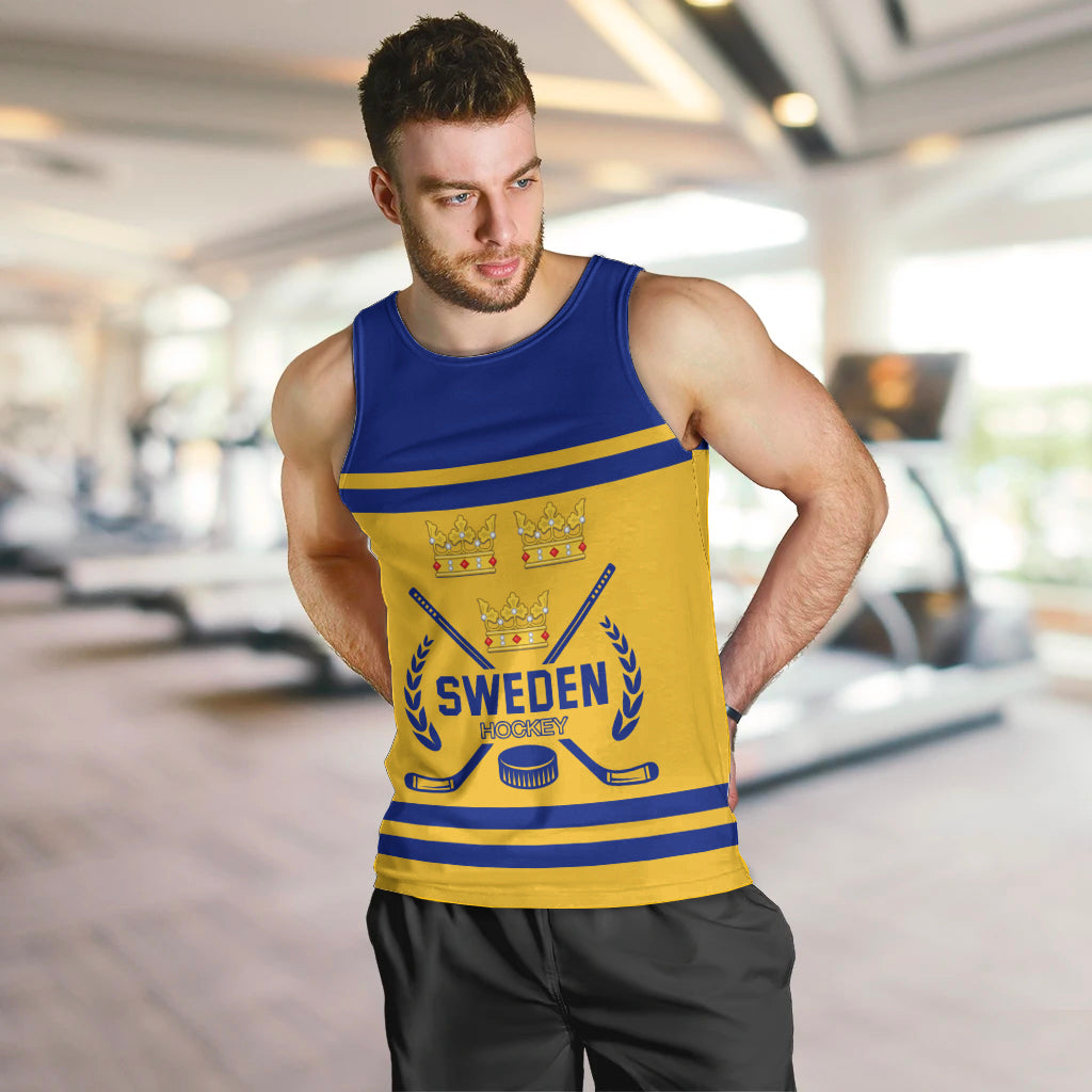 Sweden Hockey 2024 Men Tank Top Tre Kronor Come on