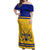 Sweden Hockey 2024 Off Shoulder Maxi Dress Tre Kronor Come on - Wonder Print Shop