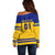 Sweden Hockey 2024 Off Shoulder Sweater Tre Kronor Come on - Wonder Print Shop