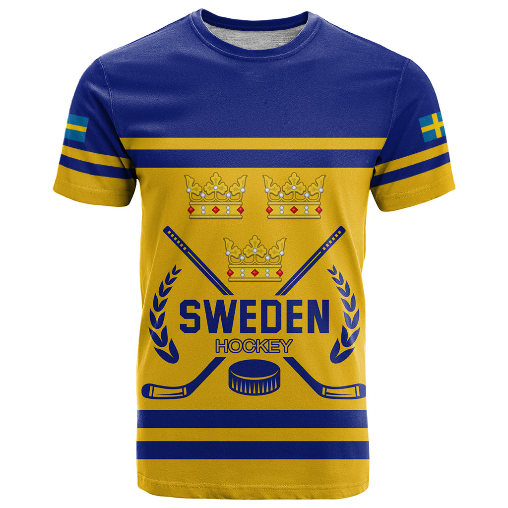 Sweden Hockey 2024 T Shirt Tre Kronor Come on