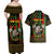 Juneteenth Celebration 2024 Couples Matching Off Shoulder Maxi Dress and Hawaiian Shirt Black History June 19 - Wonder Print Shop