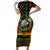 Juneteenth Celebration 2024 Short Sleeve Bodycon Dress Black History June 19 - Wonder Print Shop