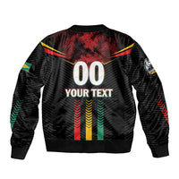 Custom Cricket Guyana Harpy Eagles Bomber Jacket Let's Go Guyana