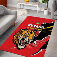 Cricket Guyana Jaguars Area Rug Go Champion