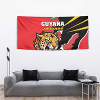 Cricket Guyana Jaguars Tapestry Go Champion