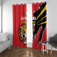 Cricket Guyana Jaguars Window Curtain Go Champion