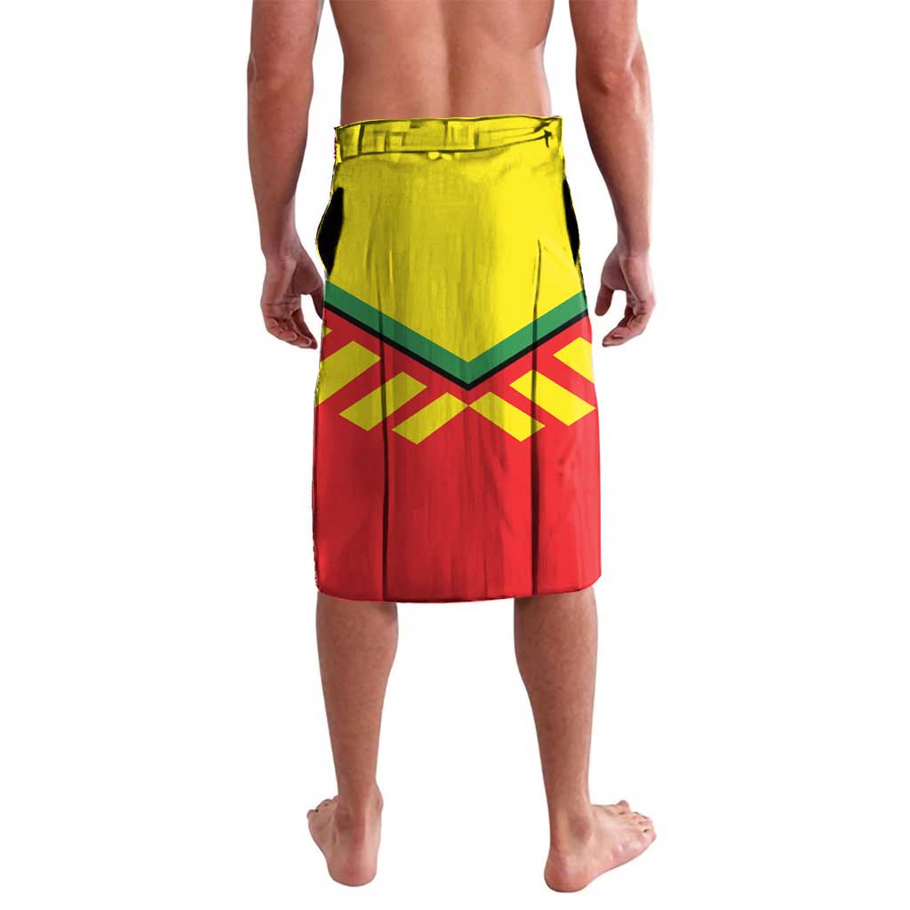Custom Football Guyana Lavalava Golden Jaguars