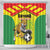 Football Guyana Shower Curtain Golden Jaguars