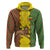 Ethiopia Hoodie Ethiopian Lion Of Judah With African Pattern - Wonder Print Shop