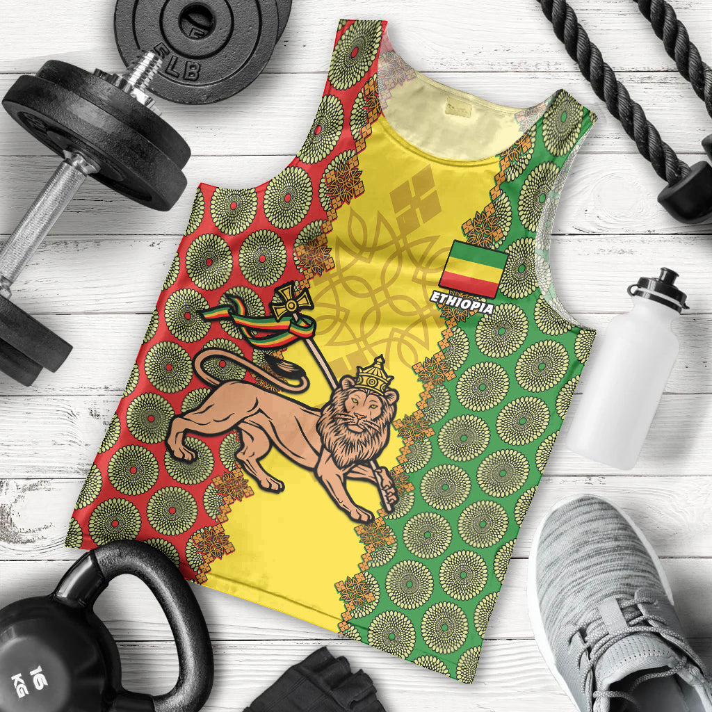 ethiopia-men-tank-top-ethiopian-lion-of-judah-with-african-pattern