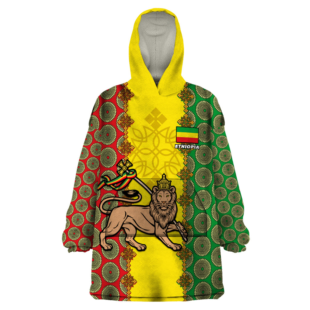 ethiopia-wearable-blanket-hoodie-ethiopian-lion-of-judah-with-african-pattern