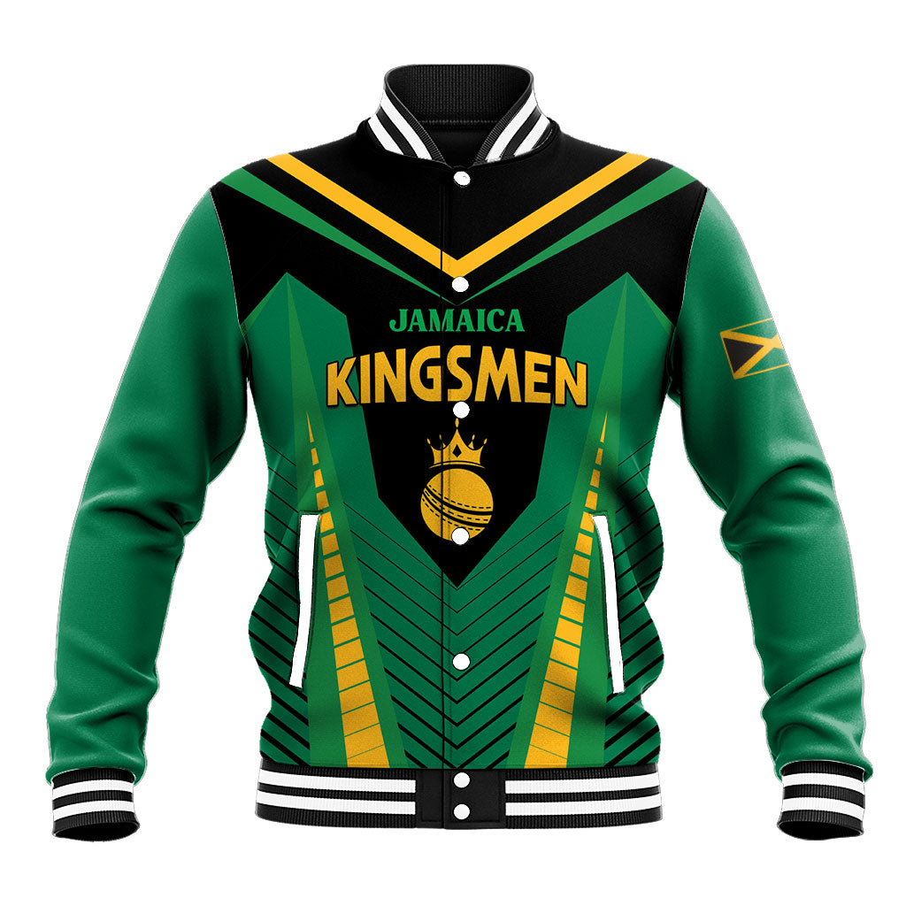 Custom Jamaica 2026 Cricket Kingsmen Baseball Jacket We Are Tallawah