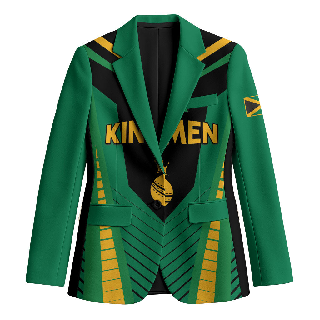 Custom Jamaica 2026 Cricket Kingsmen Blazer We Are Tallawah
