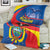 Ecuador Independence Day Blanket Dios patria y libertad