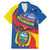 Ecuador Independence Day Family Matching Mermaid Dress and Hawaiian Shirt Dios patria y libertad - Wonder Print Shop