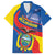 Ecuador Independence Day Family Matching Puletasi and Hawaiian Shirt Dios patria y libertad - Wonder Print Shop