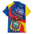 Ecuador Independence Day Family Matching Puletasi and Hawaiian Shirt Dios patria y libertad - Wonder Print Shop