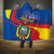 Ecuador Independence Day Hooded Blanket Dios patria y libertad