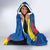 Ecuador Independence Day Hooded Blanket Dios patria y libertad