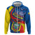 Ecuador Independence Day Hoodie Dios patria y libertad - Wonder Print Shop