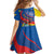 Ecuador Independence Day Kid Short Sleeve Dress Dios patria y libertad - Wonder Print Shop