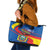 Ecuador Independence Day Leather Tote Bag Dios patria y libertad - Wonder Print Shop