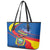 Ecuador Independence Day Leather Tote Bag Dios patria y libertad - Wonder Print Shop